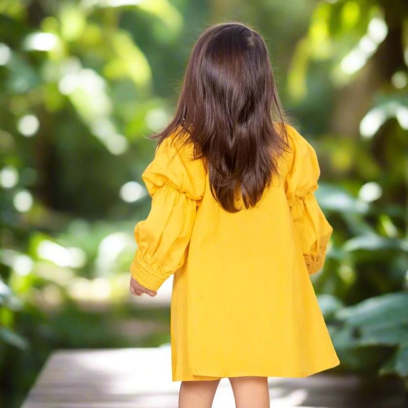 Yellow Cotton Dress