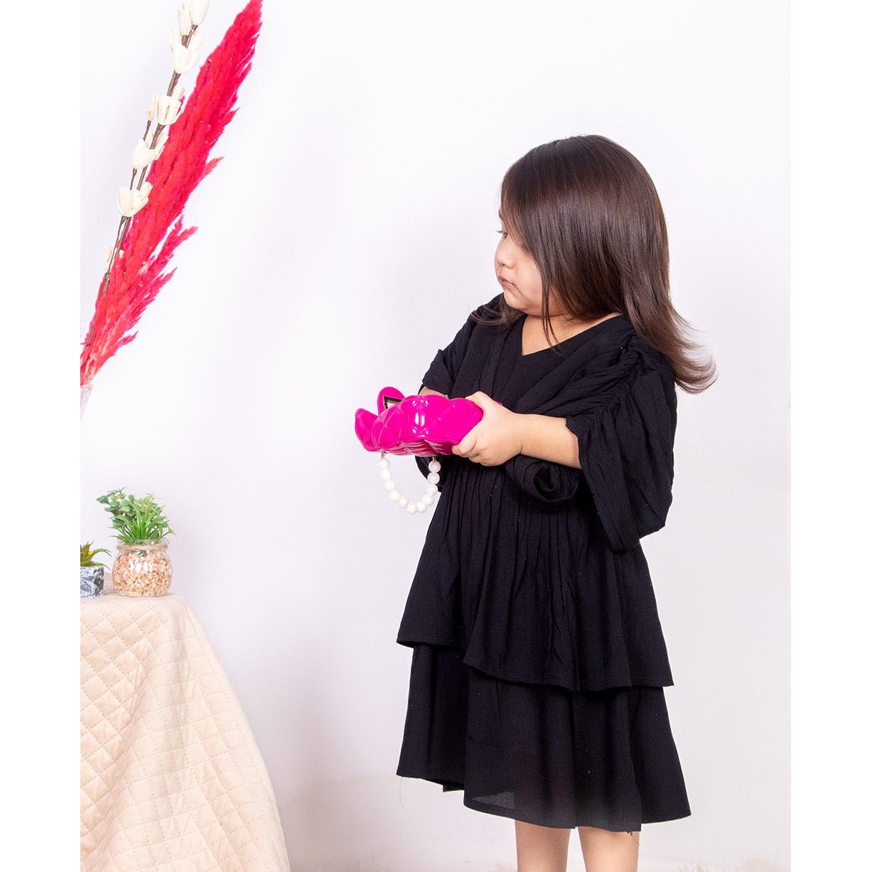 Black Cotton Dress