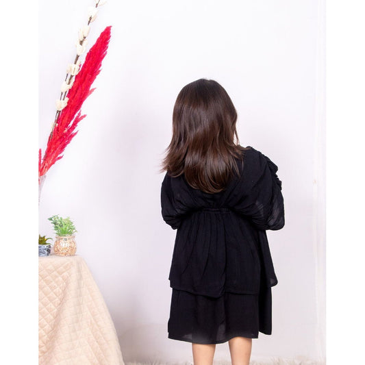 Black Cotton Dress